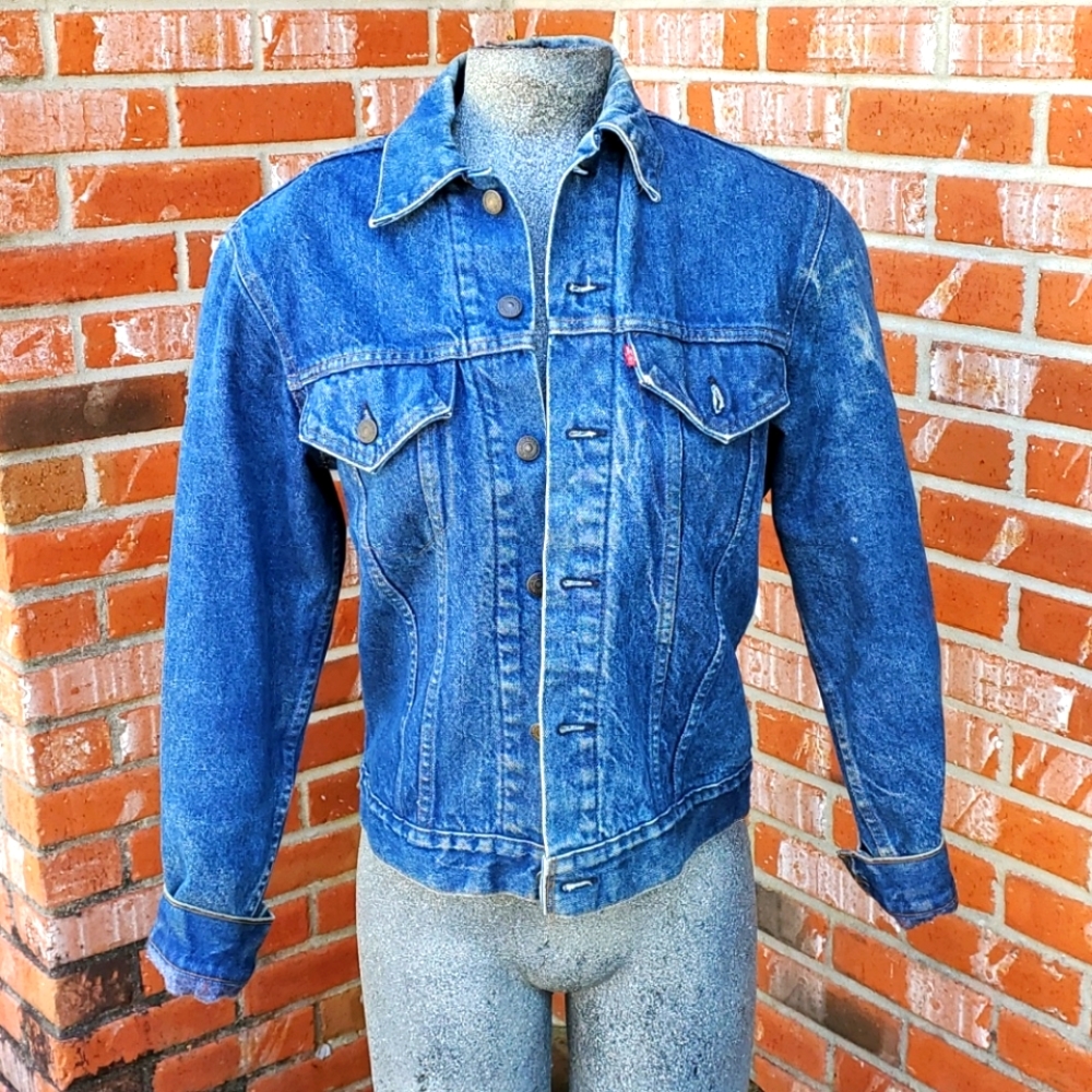💥Collector Museum Condition Vintage 1960s Levi's Blanket Lined Jacket💥